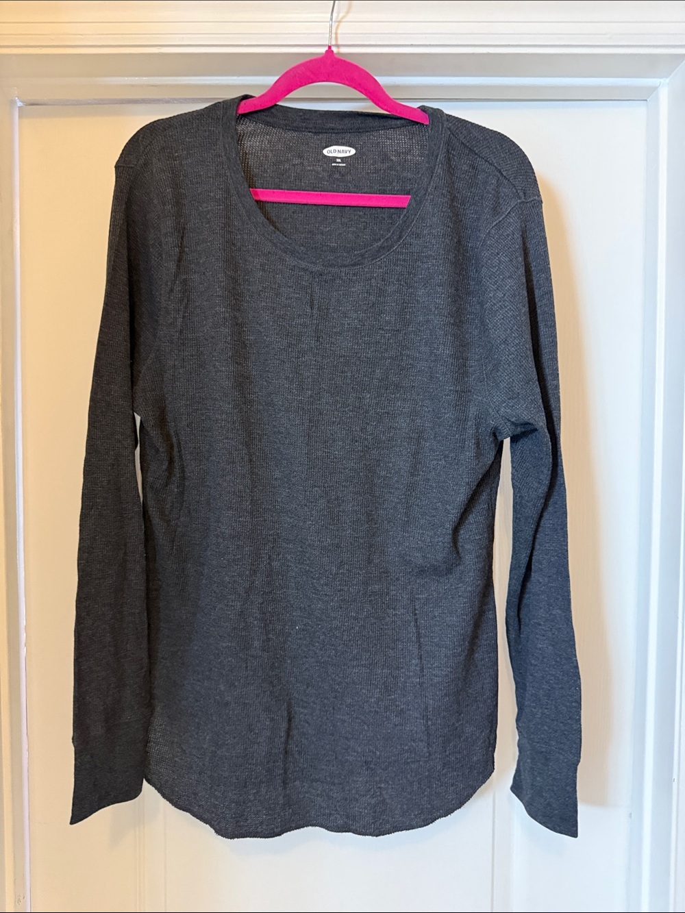 Old Navy Dark Charcoal thermal Long Sleeve